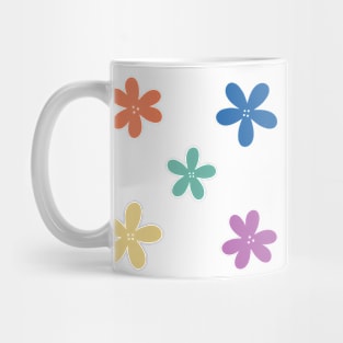 Abstract Flowers - Summer 2022 color palette Mug